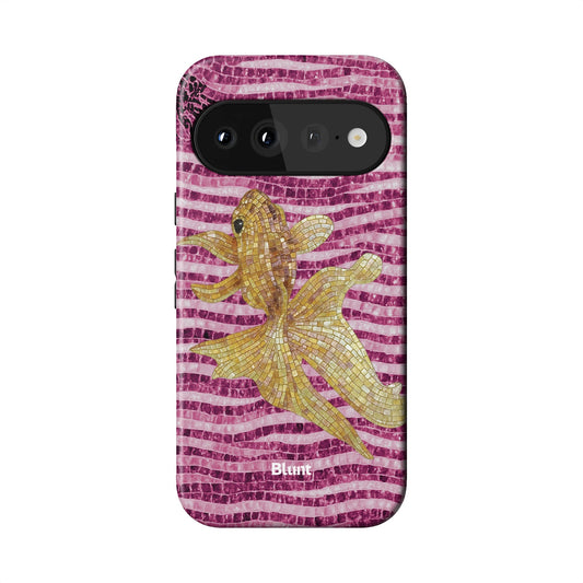 Pink Koi Pixel Case - Blunt Cases