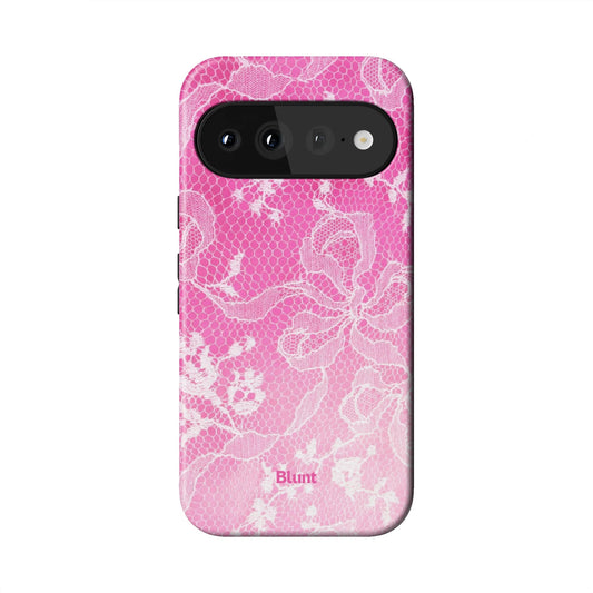 Pink Lacewave Pixel Case - Blunt Cases