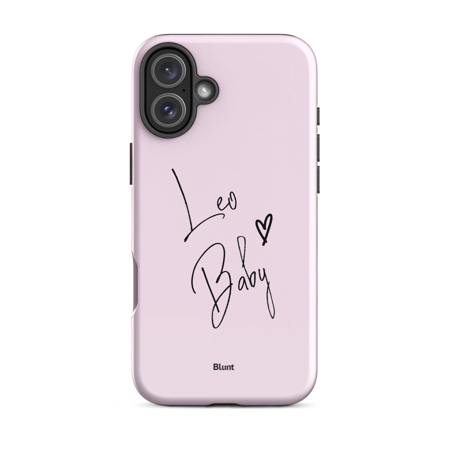 Pink Leo Baby iPhone Case - Blunt Cases