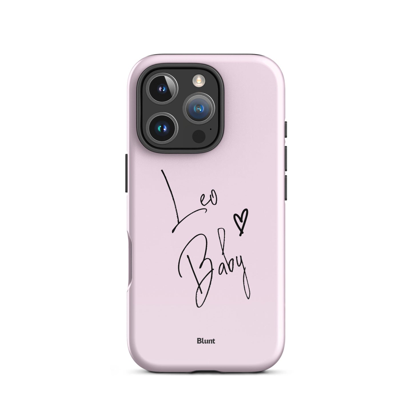 Pink Leo Baby iPhone Case - Blunt Cases