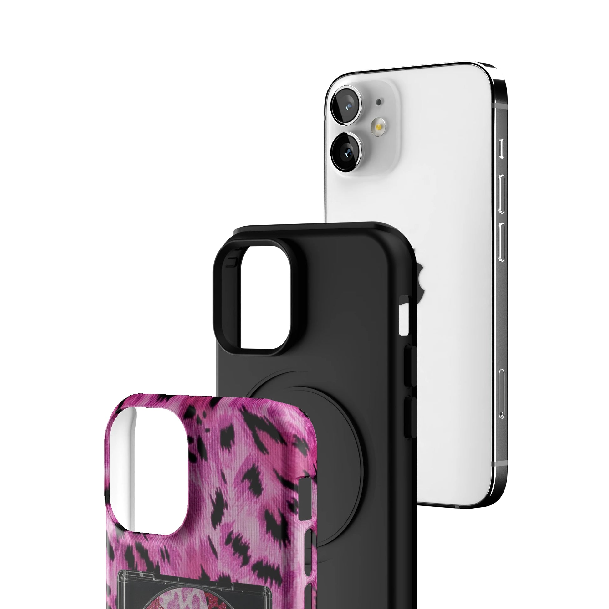 Pink Leopard Mix iPhone Case gallery - Iphone_12_Mini_Air_Plus_3