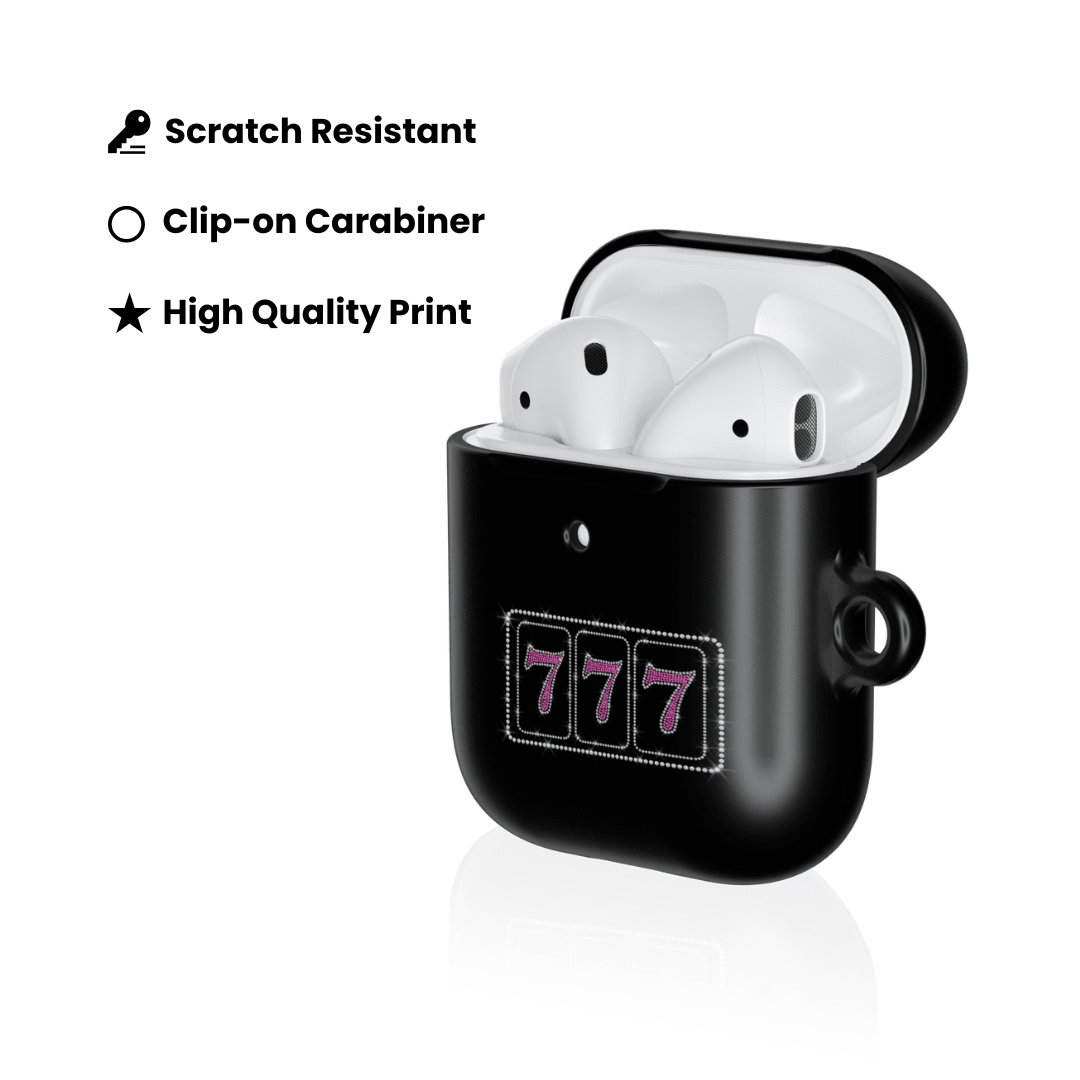 Pink Lucky 777 AirPod Case - Blunt Cases