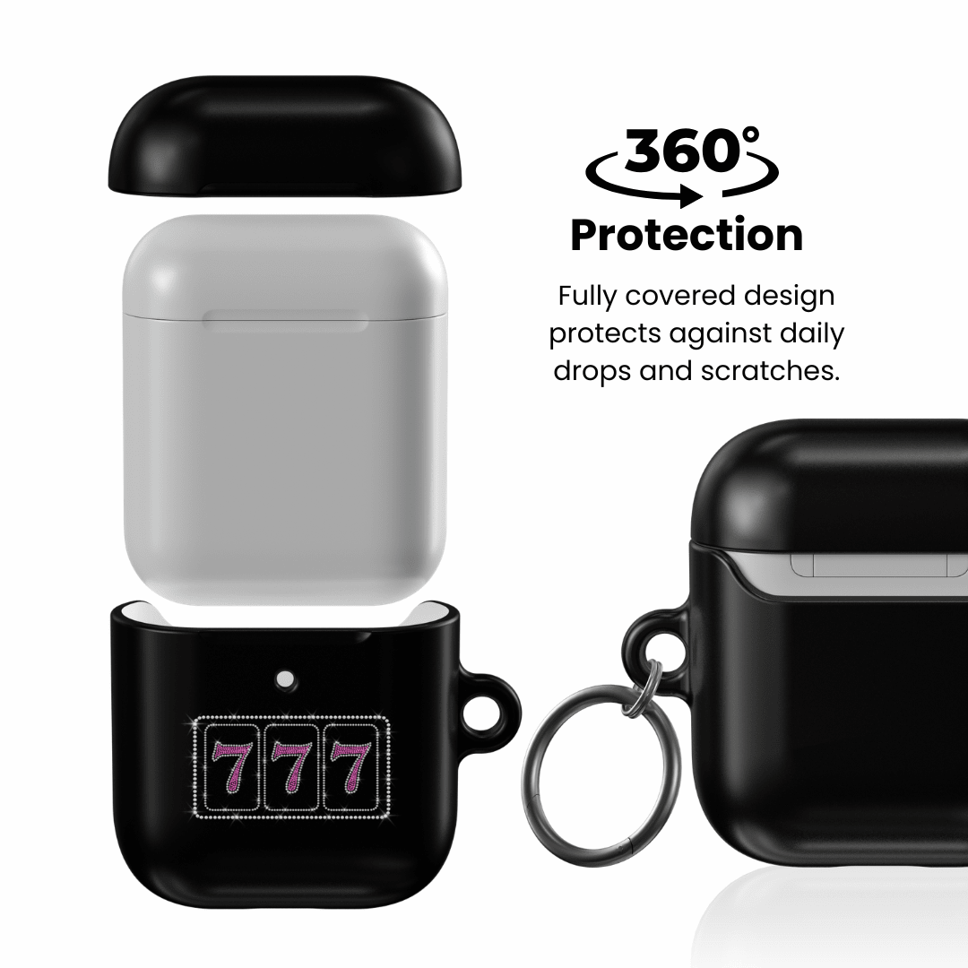 Pink Lucky 777 AirPod Case - Blunt Cases