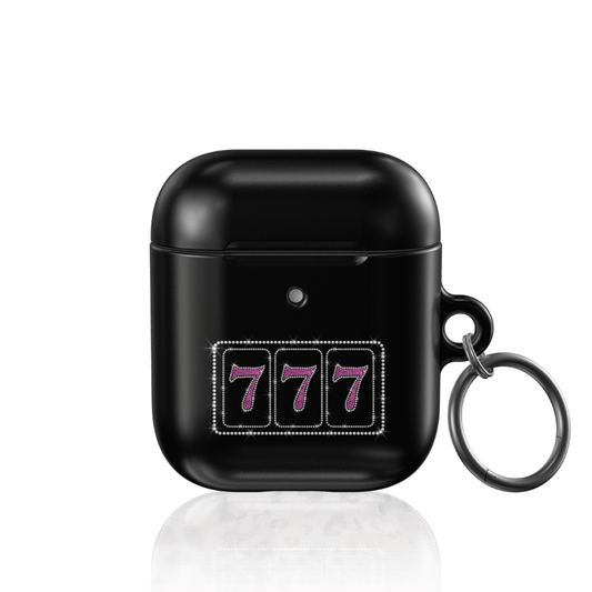 Pink Lucky 777 AirPod Case - Blunt Cases