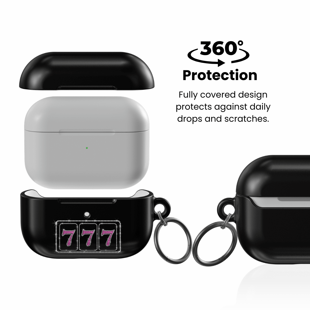 Pink Lucky 777 AirPod Case - Blunt Cases