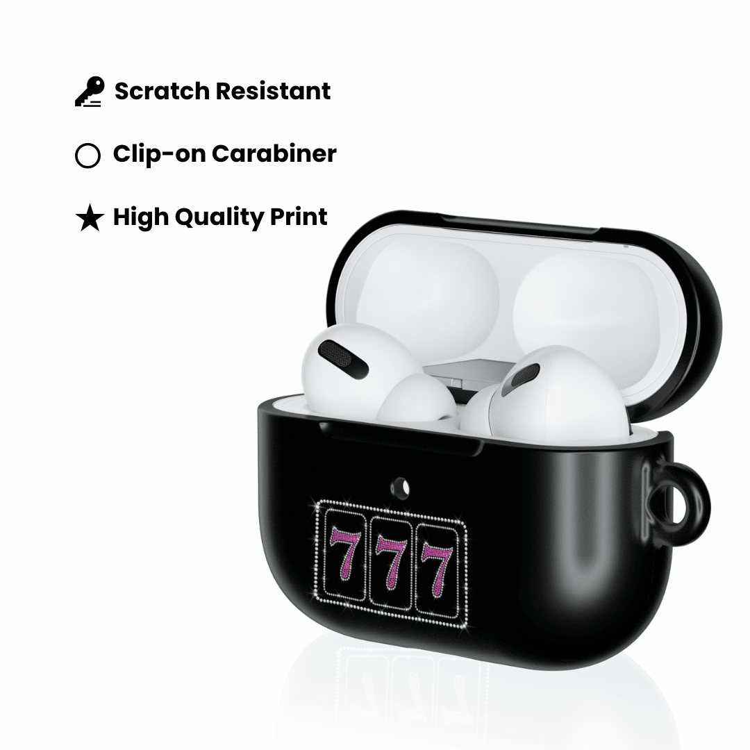 Pink Lucky 777 AirPod Case - Blunt Cases