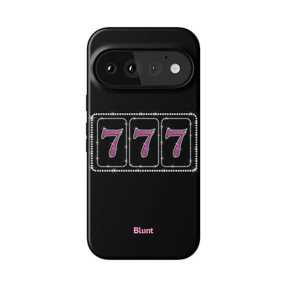 Pink Lucky 777 Pixel Case - Blunt Cases