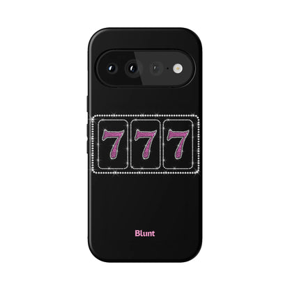 Pink Lucky 777 Pixel Case - Blunt Cases