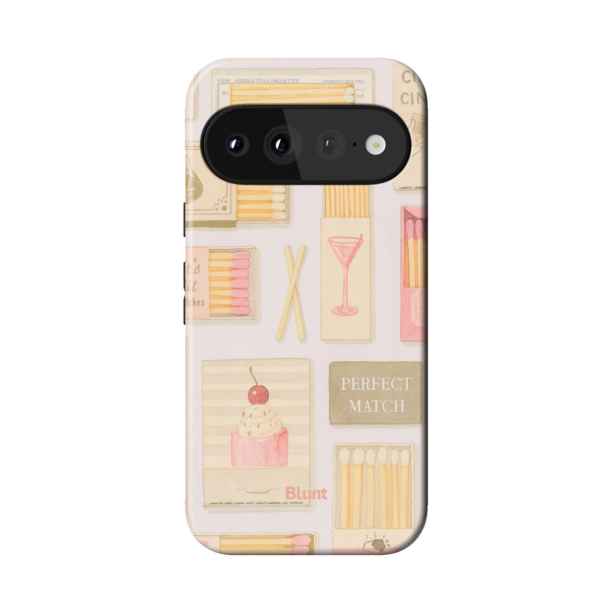 Pink Match Pixel Case - Blunt Cases