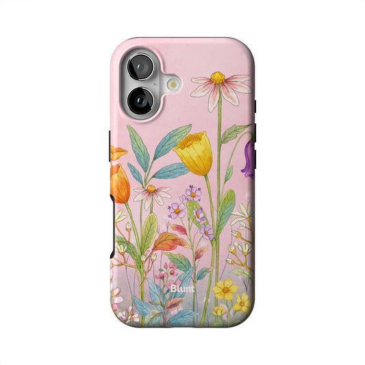 Pink Meadow iPhone Case - Blunt Cases