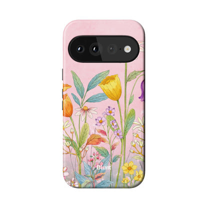 Pink Meadow Pixel Case - Blunt Cases