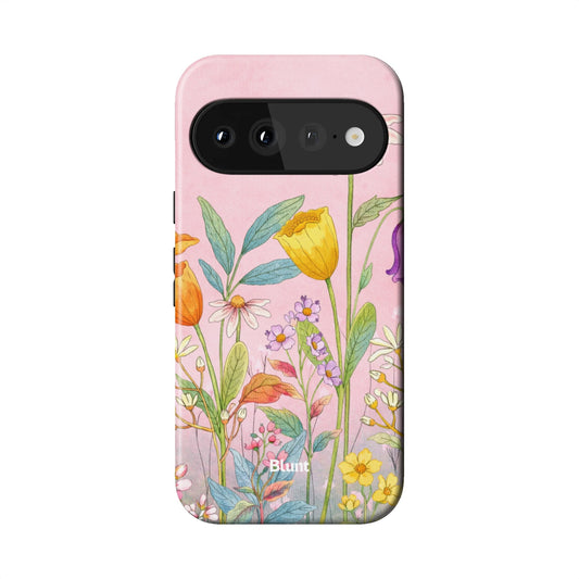 Pink Meadow Pixel Case - Blunt Cases
