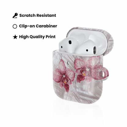 Pink Mosaic Orchids AirPod Case - Blunt Cases