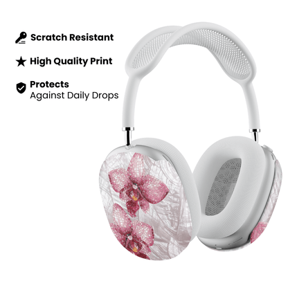 Pink Mosaic Orchids AirPod Max Case - Blunt Cases
