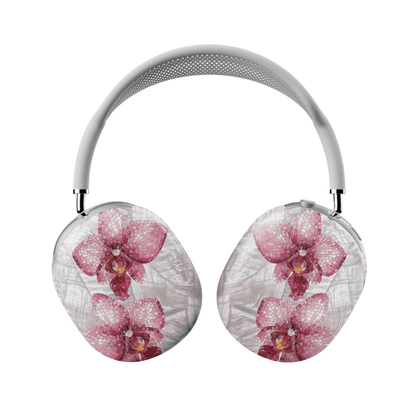 Pink Mosaic Orchids AirPod Max Case - Blunt Cases