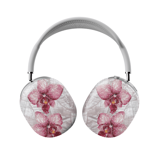 Pink Mosaic Orchids AirPod Max Case - Blunt Cases