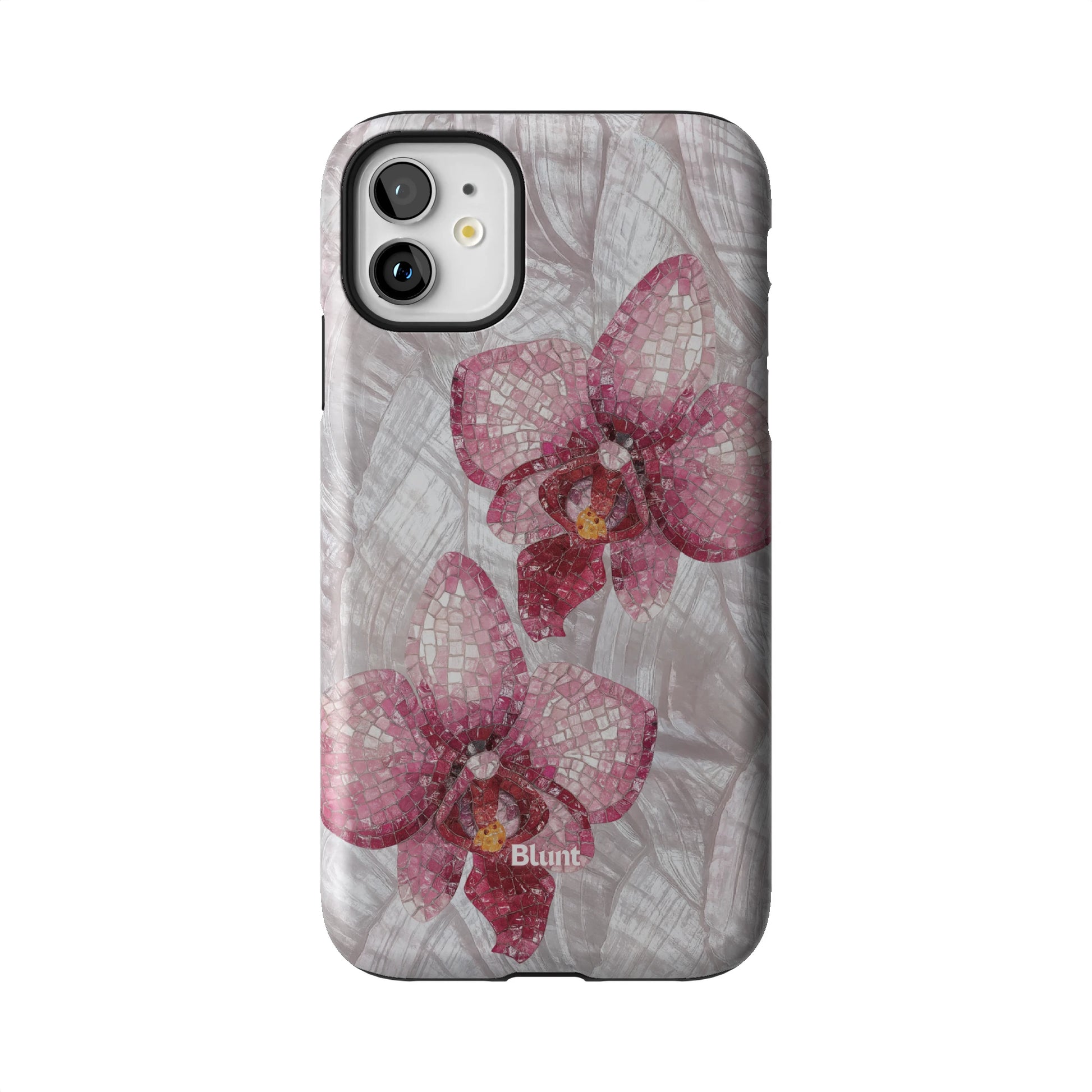 Pink Mosaic Orchids iPhone Case gallery - Iphone_11_Iphone_1