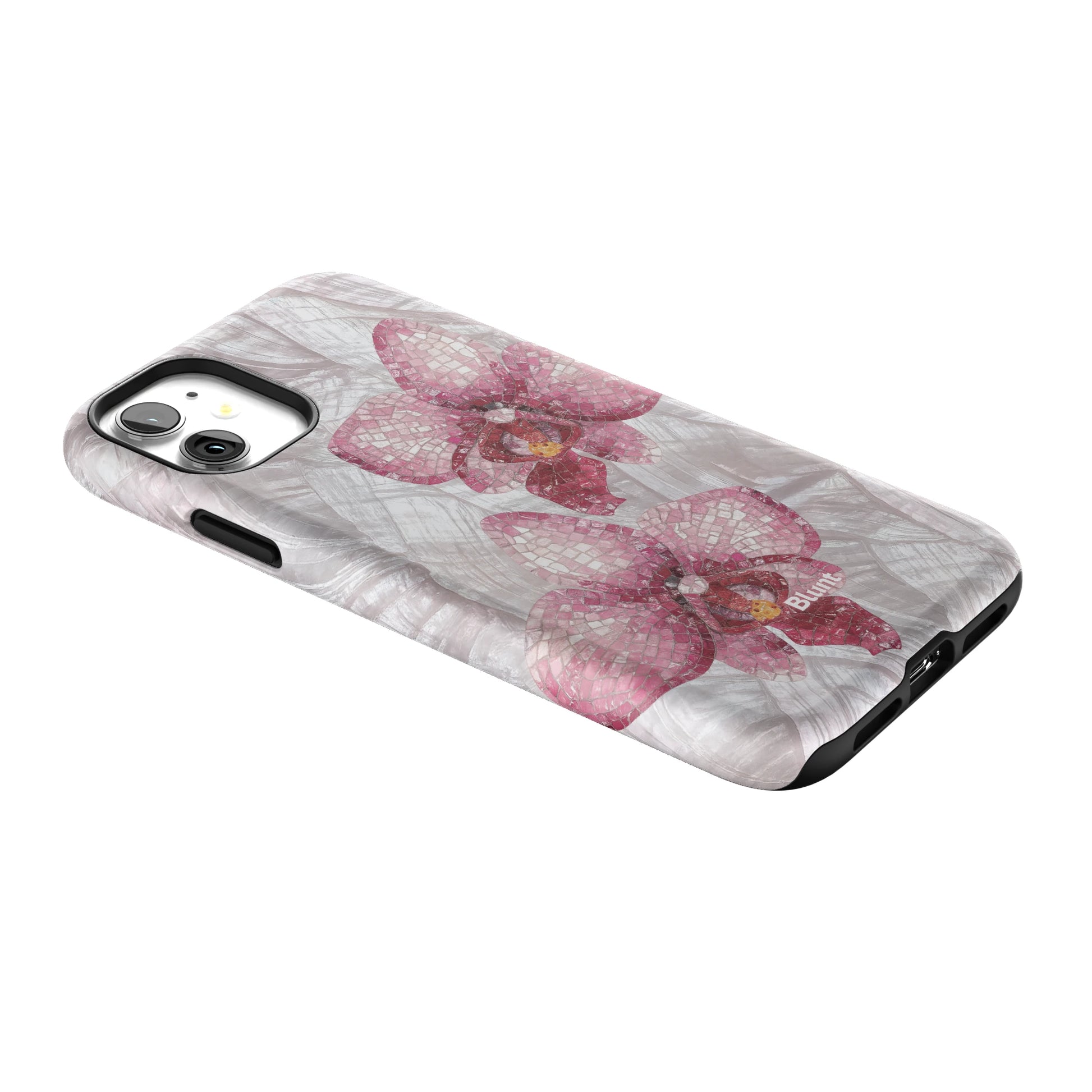 Pink Mosaic Orchids iPhone Case gallery - Iphone_11_Iphone_2