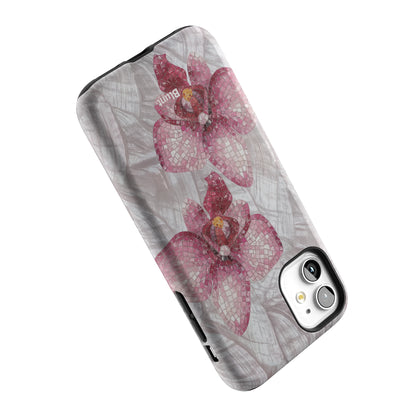 Pink Mosaic Orchids iPhone Case gallery - Iphone_11_Iphone_5