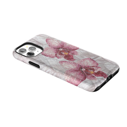 Pink Mosaic Orchids iPhone Case gallery - Iphone_11_Pro_2