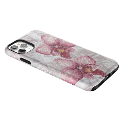 Pink Mosaic Orchids iPhone Case gallery - Iphone_11_Pro_Max_2