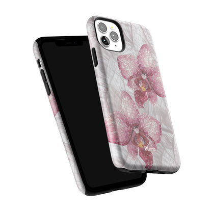 Pink Mosaic Orchids iPhone Case gallery - Iphone_11_Pro_Max_6