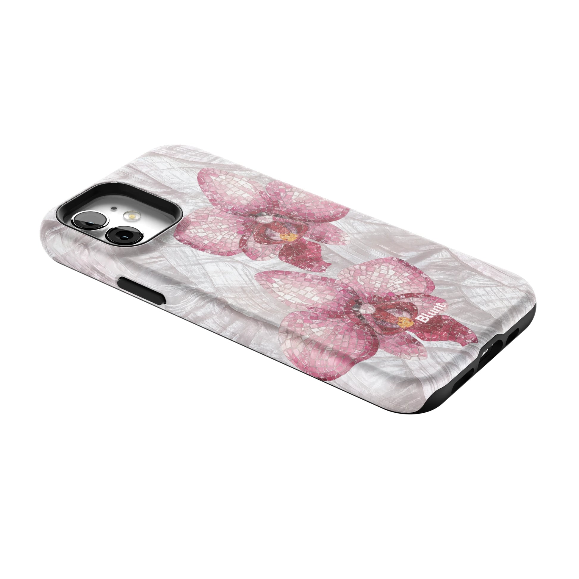 Pink Mosaic Orchids iPhone Case gallery - Iphone_12_Iphone_2