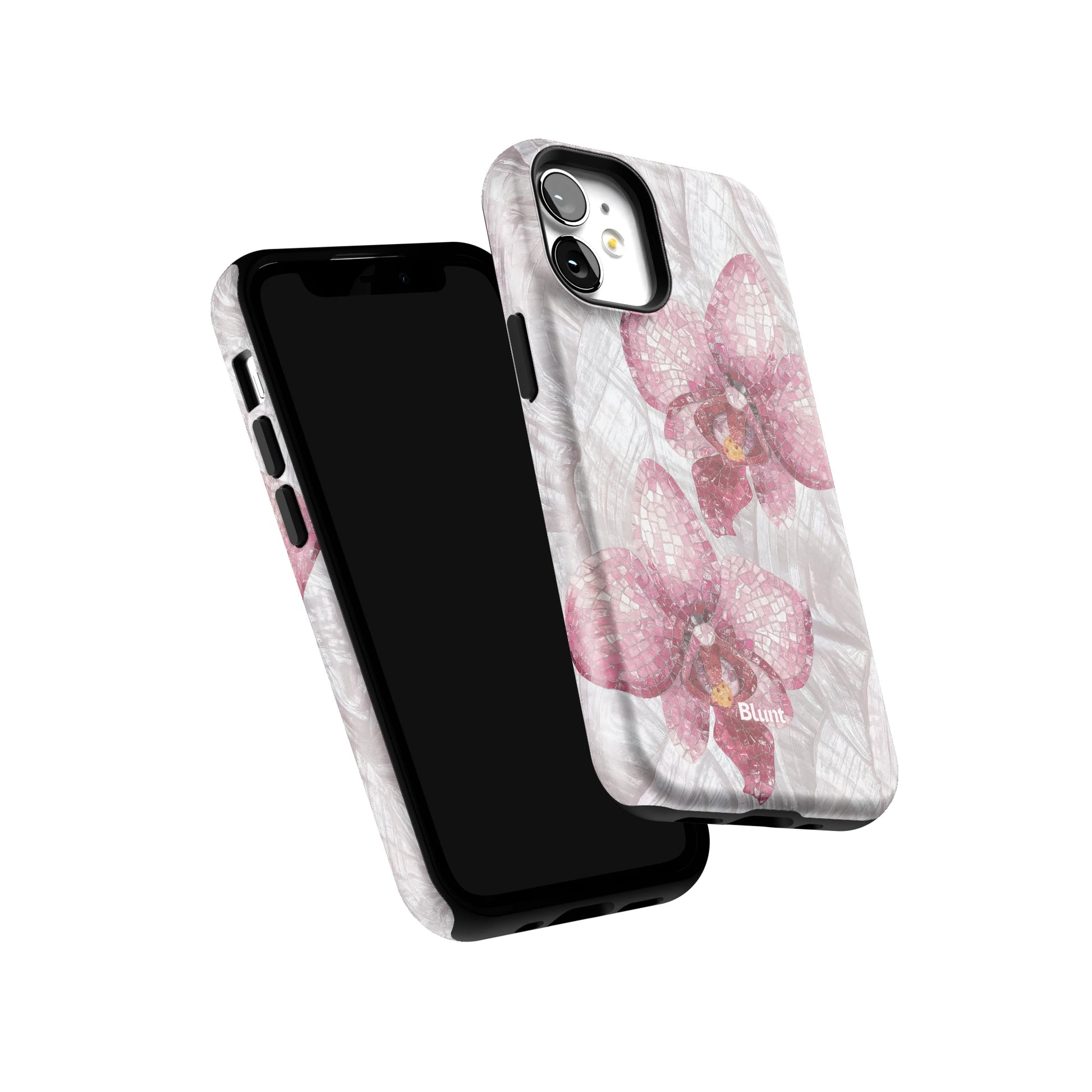 Pink Mosaic Orchids iPhone Case gallery - Iphone_12_Mini_Air_Plus_6