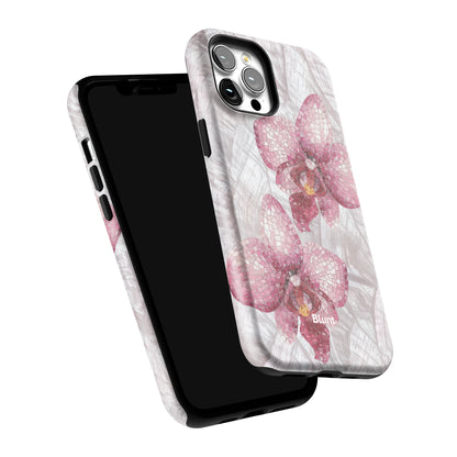 Pink Mosaic Orchids iPhone Case gallery - Iphone_12_Pro_Max_6