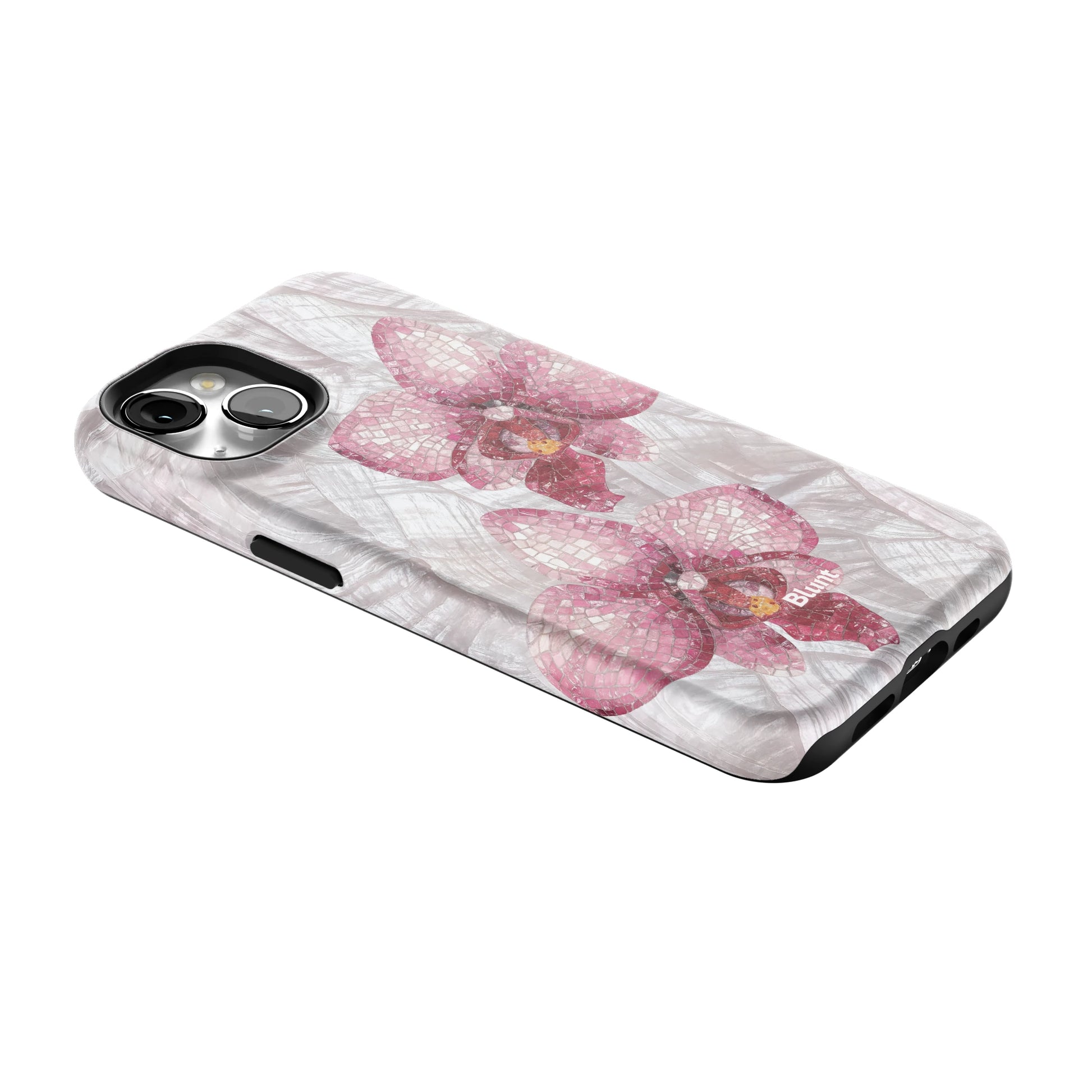 Pink Mosaic Orchids iPhone Case gallery - Iphone_13_Iphone_2