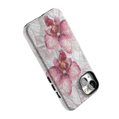 Pink Mosaic Orchids iPhone Case gallery - Iphone_13_Iphone_5