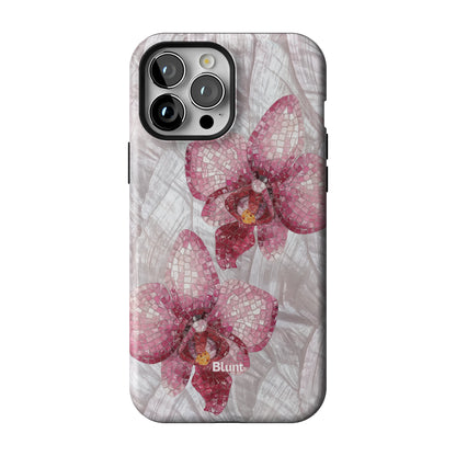 Pink Mosaic Orchids iPhone Case gallery - Iphone_13_Pro_Max_1