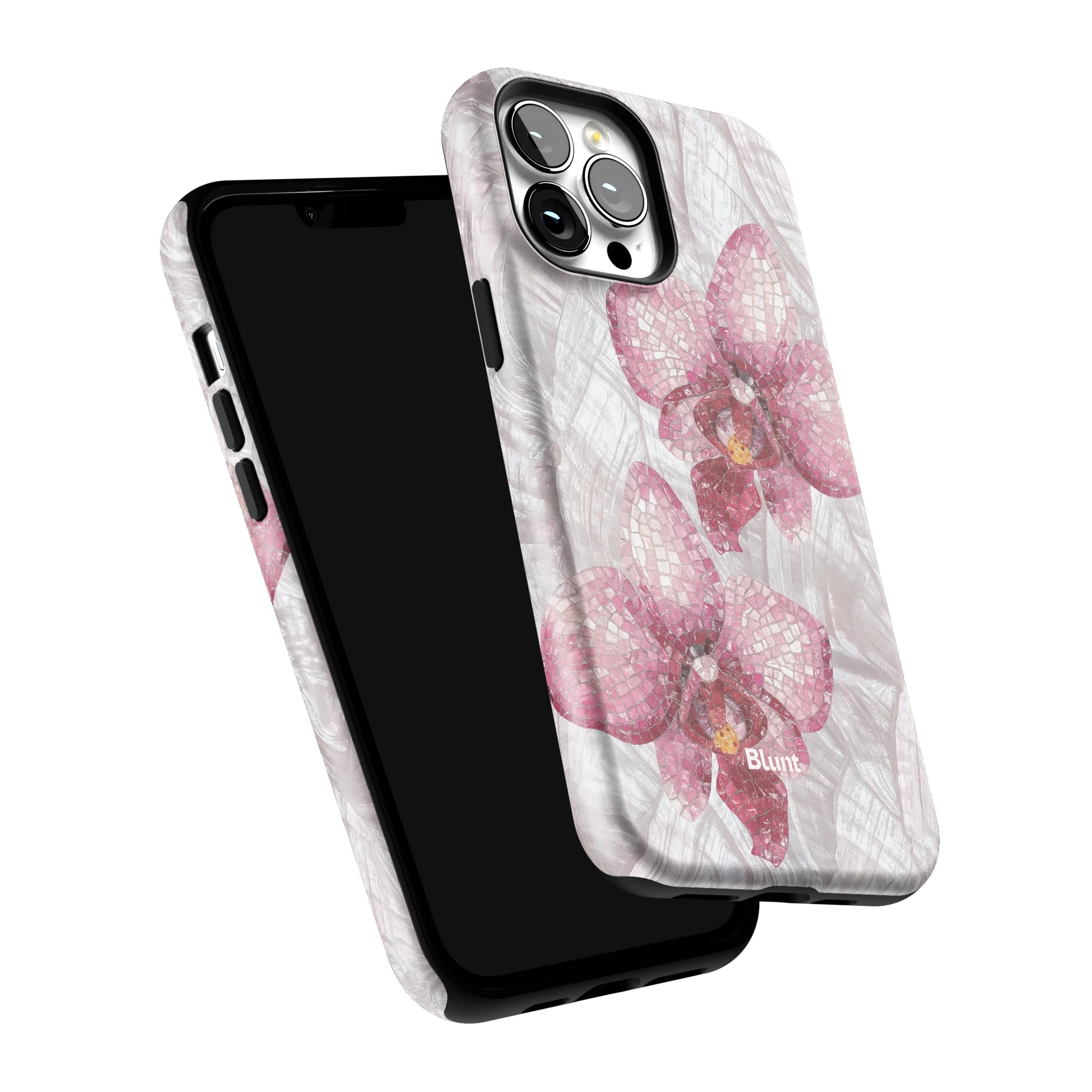 Pink Mosaic Orchids iPhone Case gallery - Iphone_13_Pro_Max_6