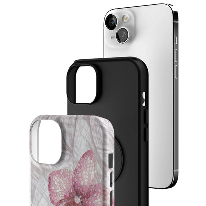 Pink Mosaic Orchids iPhone Case gallery - Iphone_14_Mini_Air_Plus_3