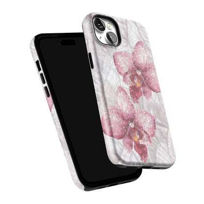 Pink Mosaic Orchids iPhone Case gallery - Iphone_14_Mini_Air_Plus_6