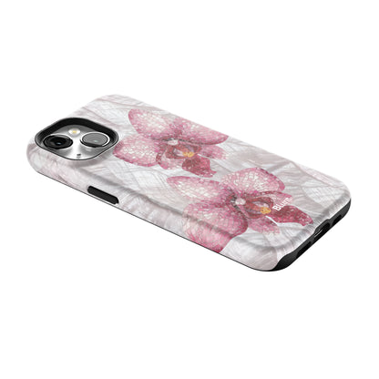 Pink Mosaic Orchids iPhone Case gallery - Iphone_15_Iphone_2