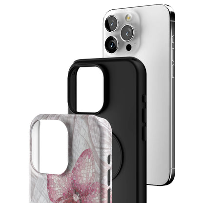 Pink Mosaic Orchids iPhone Case gallery - Iphone_15_Pro_Max_3