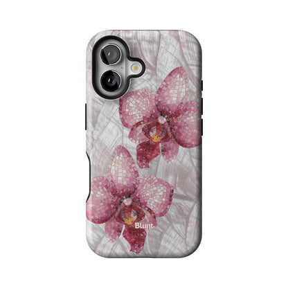 Pink Mosaic Orchids iPhone Case gallery - Iphone_16_Iphone_1