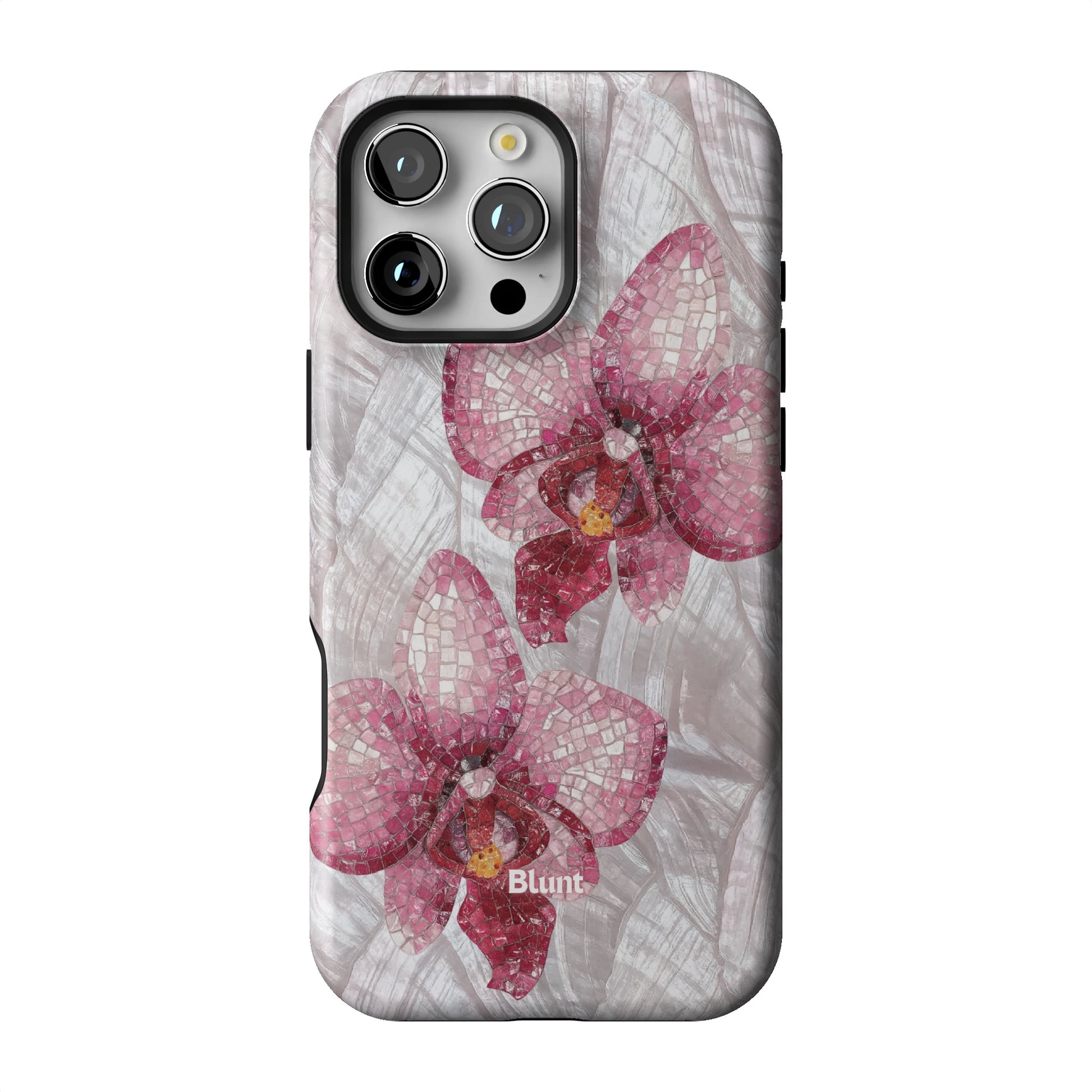 Pink Mosaic Orchids iPhone Case gallery - Iphone_16_Pro_Max_1