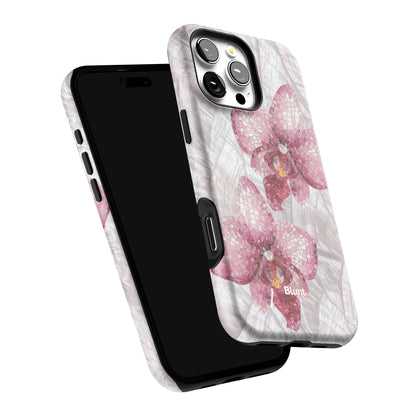Pink Mosaic Orchids iPhone Case gallery - Iphone_16_Pro_Max_6