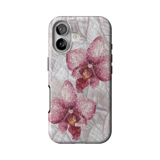 Pink Mosaic Orchids iPhone Case gallery - Iphone_17_Iphone_1