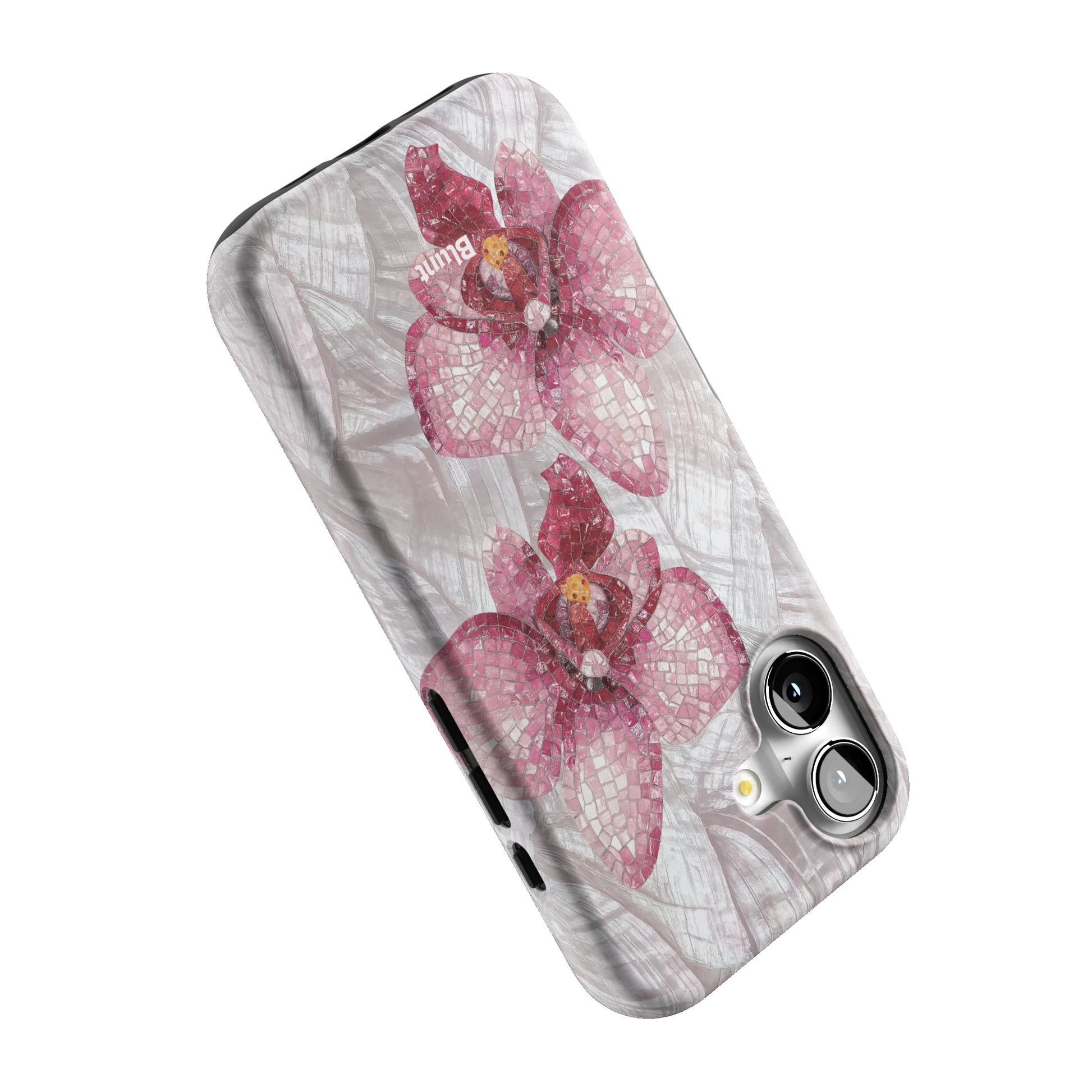 Pink Mosaic Orchids iPhone Case gallery - Iphone_17_Iphone_5