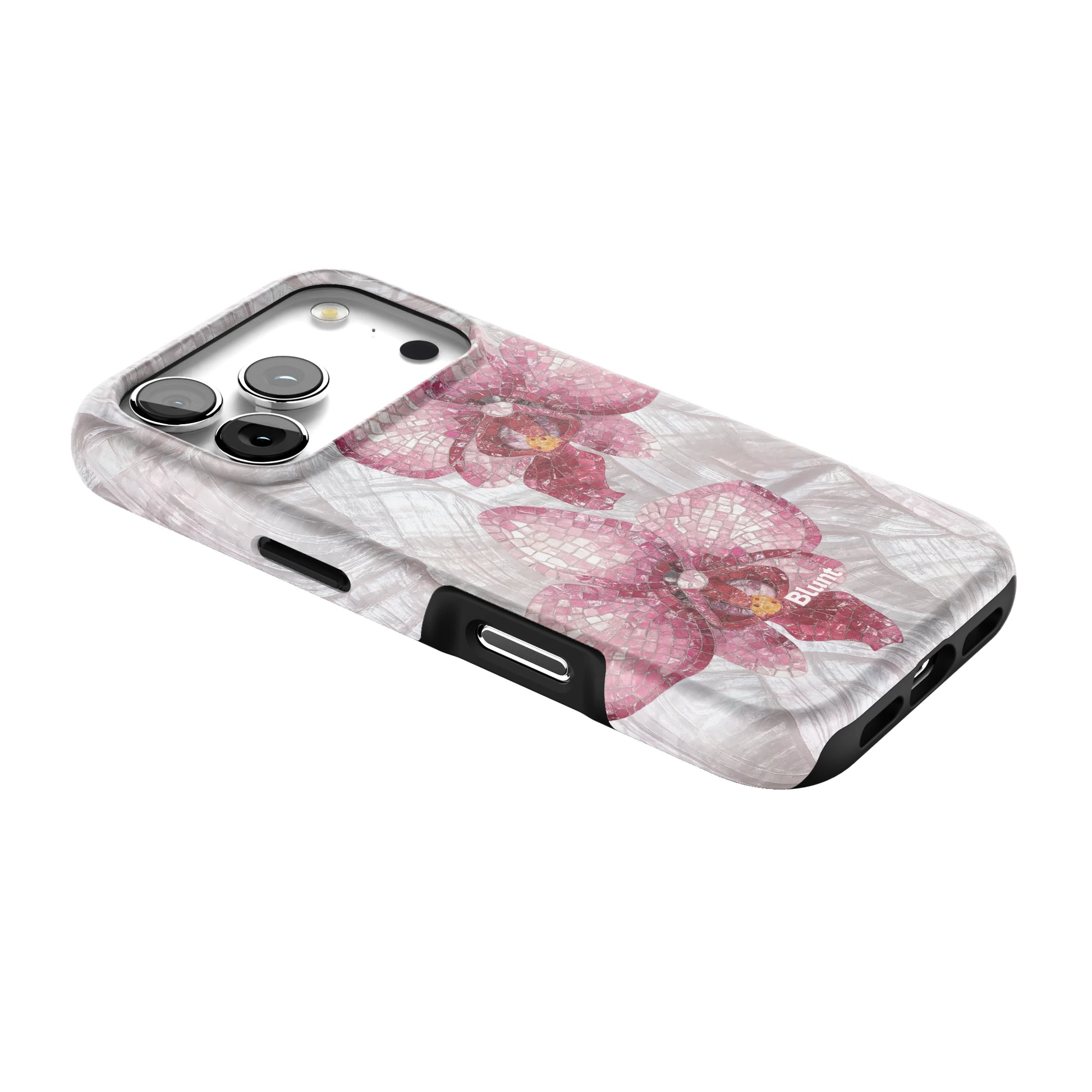 Pink Mosaic Orchids iPhone Case gallery - Iphone_17_Pro_2