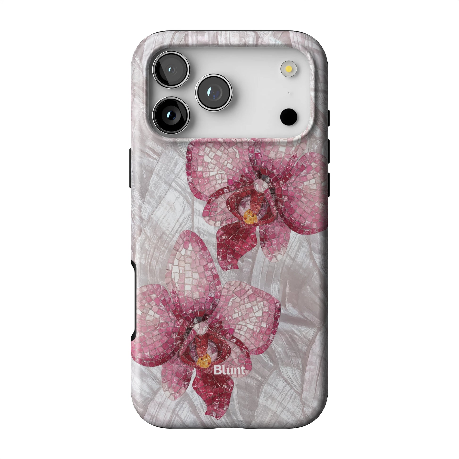 Pink Mosaic Orchids iPhone Case gallery - Iphone_17_Pro_Max_1