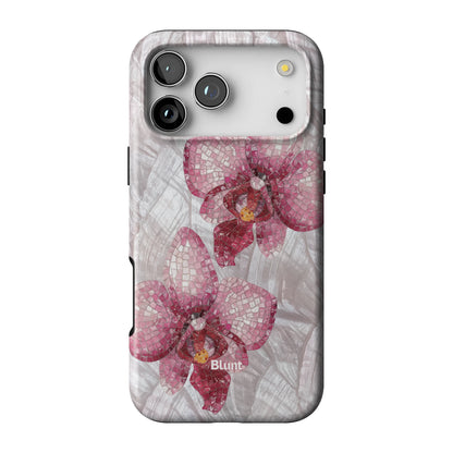 Pink Mosaic Orchids iPhone Case gallery - Iphone_17_Pro_Max_1