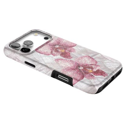 Pink Mosaic Orchids iPhone Case gallery - Iphone_17_Pro_Max_2