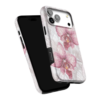 Pink Mosaic Orchids iPhone Case gallery - Iphone_17_Pro_Max_6