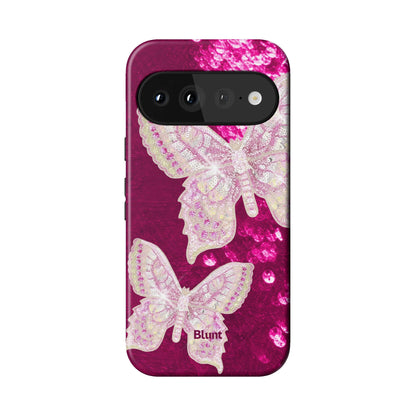 Pink Papilio Pixel Case - Blunt Cases