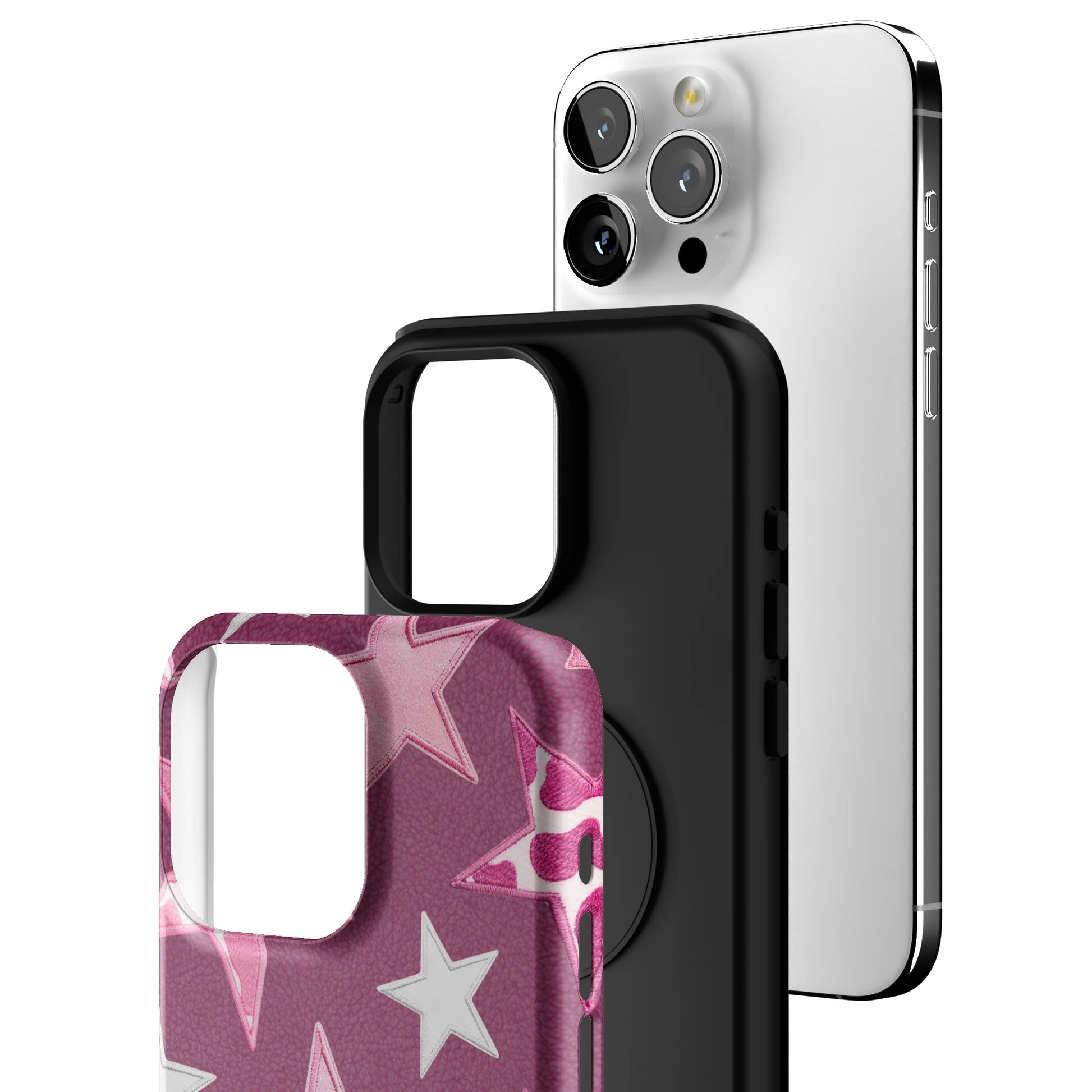 Pink Patcha iPhone Case gallery - Iphone_15_Pro_Max_3