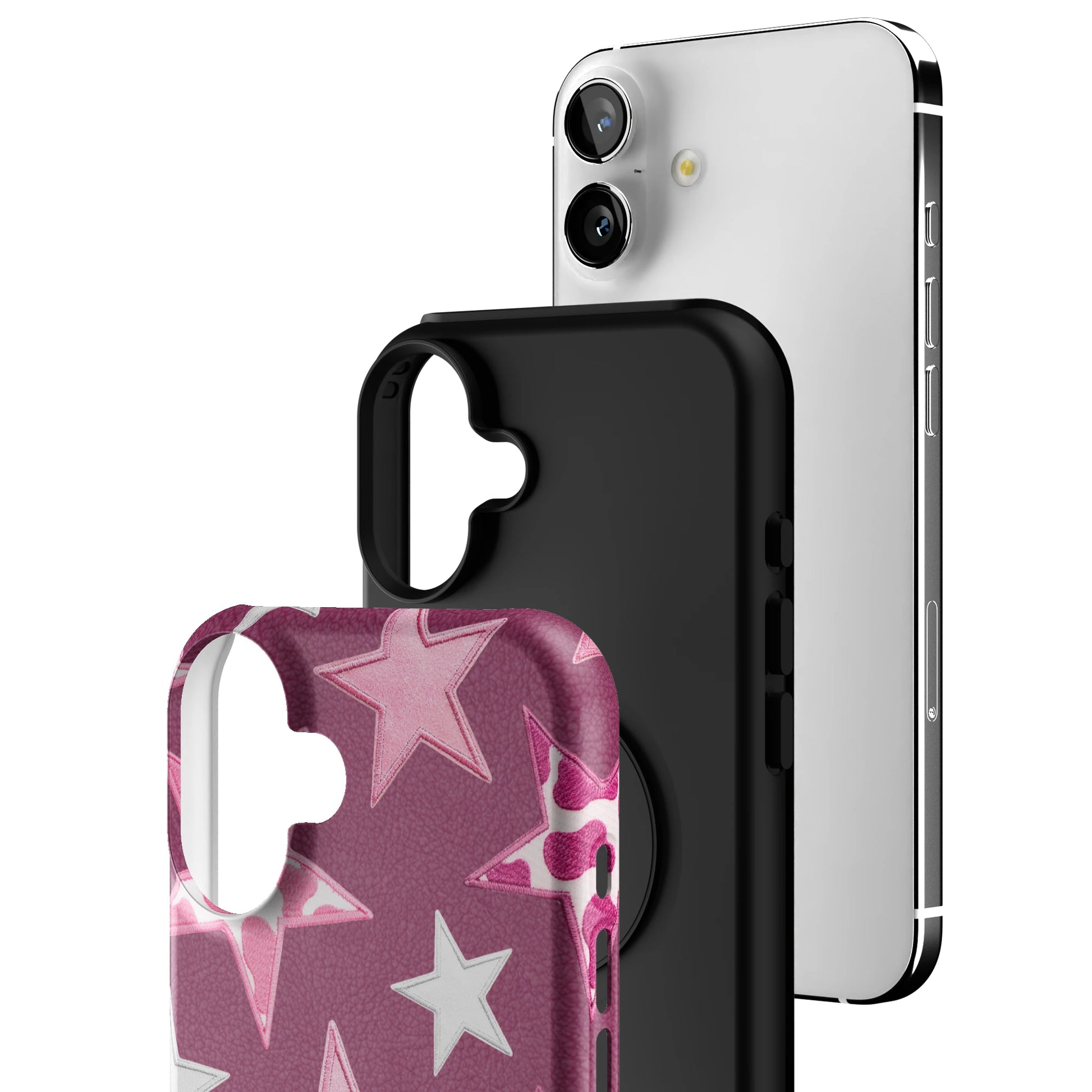 Pink Patcha iPhone Case gallery - Iphone_16_Mini_Air_Plus_3